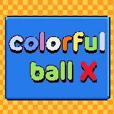 colorful ball X