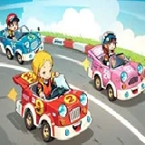 Coloring Book: Car-Racing