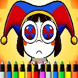 Digital Circus Coloring Adventure