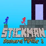 Stickman Blockworld Parkour 2